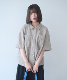bulle de savon | mini check シャツ(シャツ/ブラウス)