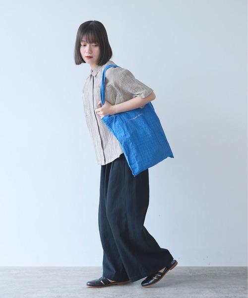 bulle de savon（ビュルデサボン）の「mini check シャツ（シャツ