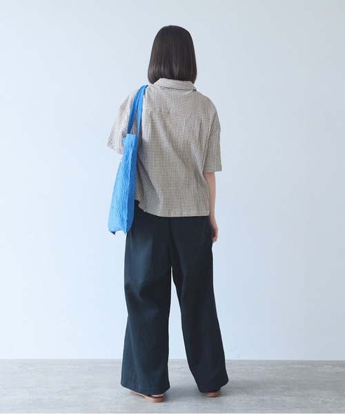 bulle de savon（ビュルデサボン）の「mini check シャツ（シャツ 