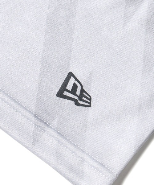 NEW ERA(ニューエラ)の「【NEW ERA】スリーブレス テックTシャツ タイダイ Allover Wordmark Logo(Tシャツ/カットソー・メンズ・ホワイト/ブルーグレー/ブラック・L/M)」の7枚目の写真
