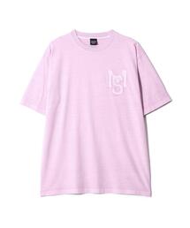 MANASTASH/マナスタッシュ/PUMICE TEE RAW EDGE LOGO