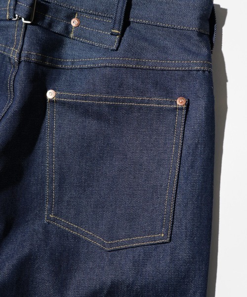 PENNEYS(ぺニーズ)の「PENNY’S FOREMOST ぺニーズフォアモスト / WWⅡ5POCKET WIDE PANT(デニムパンツ・メンズ・インディゴブルー・30inch/32inch/34inch)」の20枚目の写真