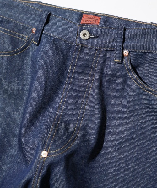 PENNEYS(ぺニーズ)の「PENNY’S FOREMOST ぺニーズフォアモスト / WWⅡ5POCKET WIDE PANT(デニムパンツ・メンズ・インディゴブルー・30inch/32inch/34inch)」の18枚目の写真