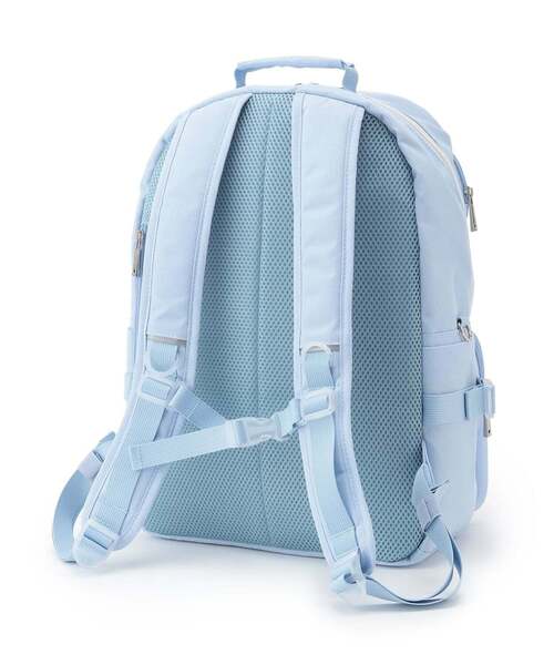 mezzo piano Junior（メゾピアノジュニア）の「【撥水】チャームつきクリアポケットリュック　20L（バックパック/リュック・キッズ・ライトブルー/ブラック/パープル・F）」の4枚目の写真