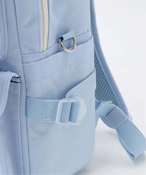 mezzo piano Junior（メゾピアノジュニア）の「【撥水】チャームつきクリアポケットリュック　20L（バックパック/リュック・キッズ・ライトブルー/ブラック/パープル・F）」の8枚目の写真
