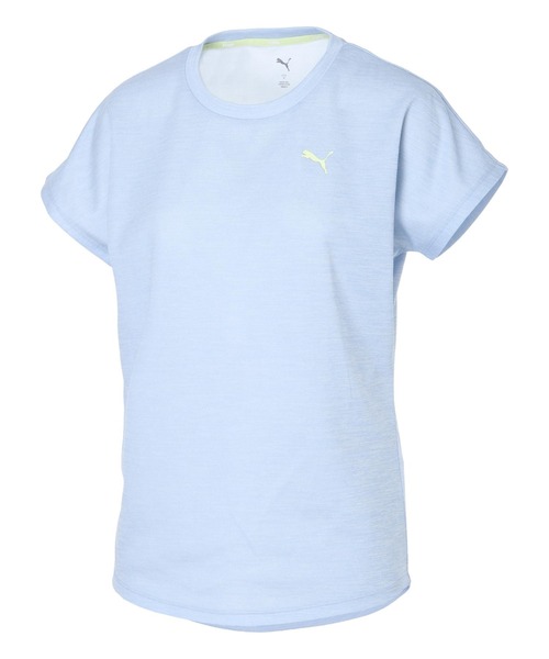 PUMA（プーマ）の「プーマ PUMA ESS ACTIVE SS Tシャツ（Tシャツ/カットソー・レディース・ブラック/ブルー・S/M/L/XL）」の7枚目の写真