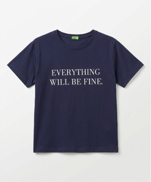 shyam inspiration(シャムインスピレーション)の「シンプルロゴプリントTシャツ/半袖(Tシャツ/カットソー・レディース・ホワイト/グレー/ネイビー/イエロー・L/M)」の8枚目の写真