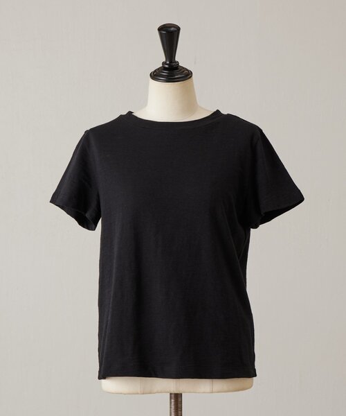 BEARDSLEY(ビアズリー)の「ヴィンテージ天竺Tee(Tシャツ/カットソー・レディース・ブラック/ホワイト/ブラウン/ピンク・FREE)」の13枚目の写真