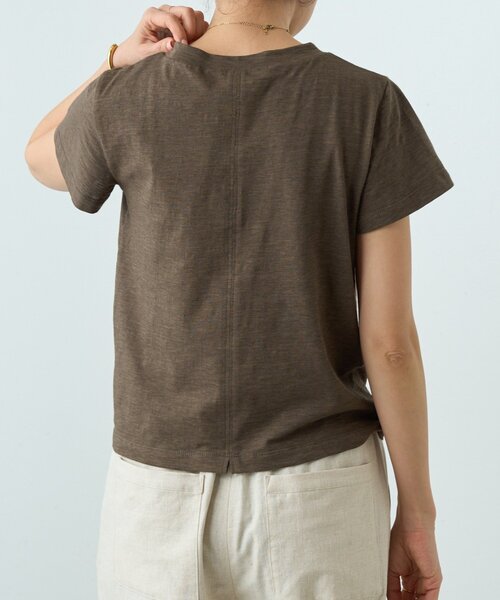 BEARDSLEY(ビアズリー)の「ヴィンテージ天竺Tee(Tシャツ/カットソー・レディース・ブラック/ホワイト/ブラウン/ピンク・FREE)」の21枚目の写真