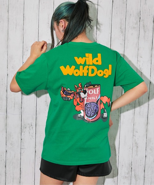 GORGE(ゴージ)の「《アニマルキャラクター・サガラ刺繍ロゴ》Tシャツ/ストリート/春夏/全4色(Tシャツ/カットソー・レディース・オフホワイト/グリーン/ライトグレー/チャコール・F)」の20枚目の写真