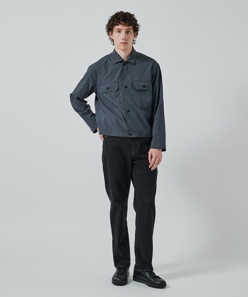 markaware（マーカウェア）の「【MARKAWARE】別注  W POCKET SHIRT JACKET（ブルゾン・メンズ・ブラック/ダークグレー・2/1）」の8枚目の写真