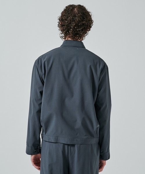 markaware（マーカウェア）の「【MARKAWARE】別注  W POCKET SHIRT JACKET（ブルゾン・メンズ・ブラック/ダークグレー・2/1）」の12枚目の写真