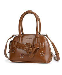 Beads Star Tote Bag [Brown]