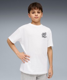 PUMA（プーマ）の「PUMA プーマ ボーイズ ミッド90S リラックスド バック グラフィック 半袖 Tシ（Tシャツ/カットソー）」