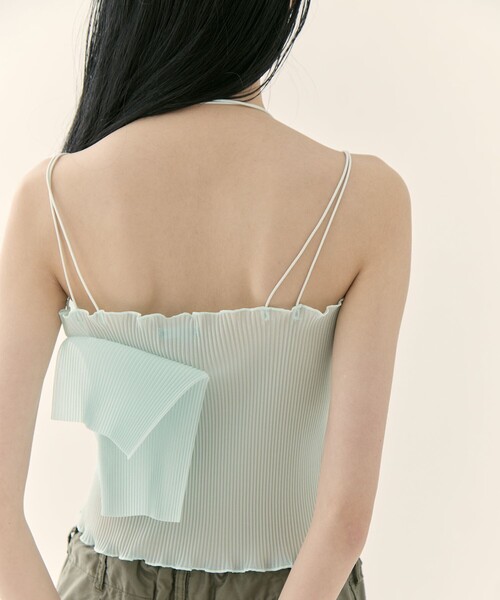 kotohayokozawa/コトハヨコザワ】《STUDIOUS別注》SHEER CAMISOLE