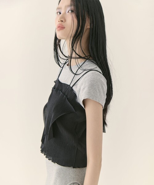 kotohayokozawa/コトハヨコザワ】《STUDIOUS別注》SHEER CAMISOLE