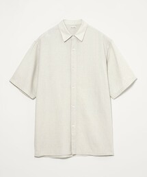 セール】＜Steven Alan＞ 100 ガスボイル ストライプ レギュラーカラー