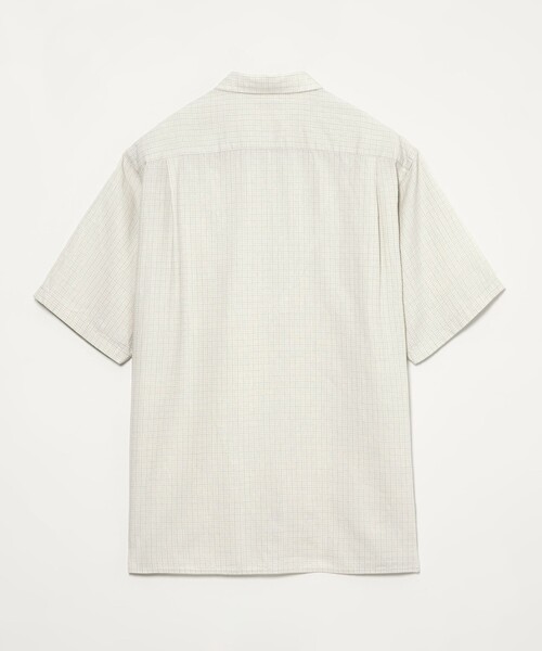 Steven Alan(スティーブンアラン)の「<Steven Alan> ドビー レギュラーカラー ショートスリーブ シャツ BOX(シャツ/ブラウス・メンズ・ナチュラル/グレー・XL/L/M/S)」の22枚目の写真
