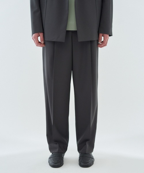 ESTNATION（エストネーション）の「GOOD PEOPLE GOOD STITCHING GOOD PRODUCT for ESTNATION / バランサーキュラー イージースラックス（スラックス・メンズ・ネイビー/チャコールグレー・X-LARGE/LARGE/MEDIUM/SMALL）」の4枚目の写真