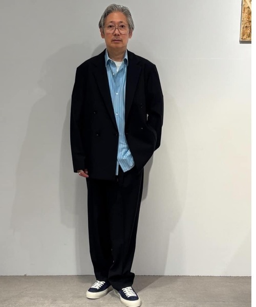ESTNATION（エストネーション）の「GOOD PEOPLE GOOD STITCHING GOOD PRODUCT for ESTNATION / バランサーキュラー イージースラックス（スラックス・メンズ・ネイビー/チャコールグレー・X-LARGE/LARGE/MEDIUM/SMALL）」の12枚目の写真
