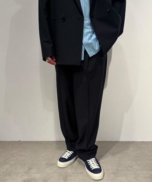ESTNATION（エストネーション）の「GOOD PEOPLE GOOD STITCHING GOOD PRODUCT for ESTNATION / バランサーキュラー イージースラックス（スラックス・メンズ・ネイビー/チャコールグレー・X-LARGE/LARGE/MEDIUM/SMALL）」の13枚目の写真