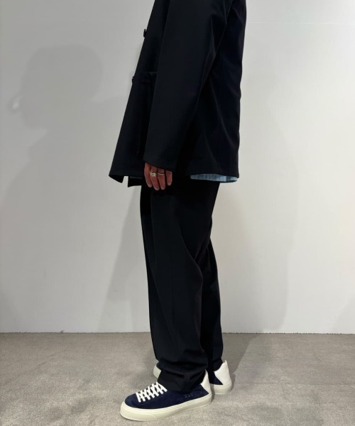 ESTNATION（エストネーション）の「GOOD PEOPLE GOOD STITCHING GOOD PRODUCT for ESTNATION / バランサーキュラー イージースラックス（スラックス・メンズ・ネイビー/チャコールグレー・X-LARGE/LARGE/MEDIUM/SMALL）」の14枚目の写真