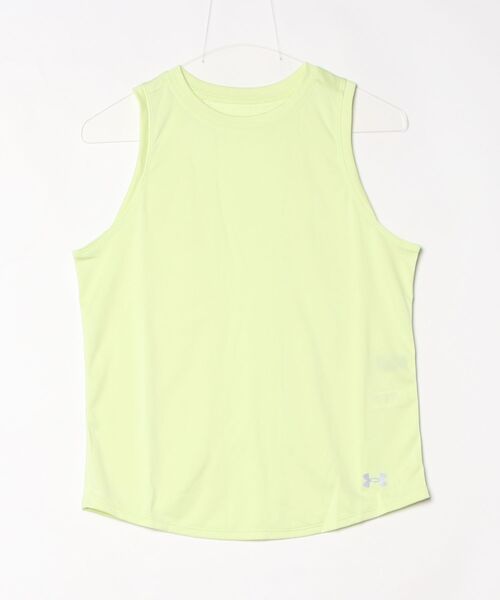 UNDER ARMOUR（アンダーアーマー）の「アンダーアーマー  UAクール プロ タンク（タンクトップ・レディース・ペールイエロー/ブラック・S/M/L/XL）」の7枚目の写真