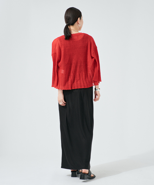 enrica カーディガン レディース ENRICA エンリカ Vネックカーディガン KNIT 231（カーディガン/ボレロ