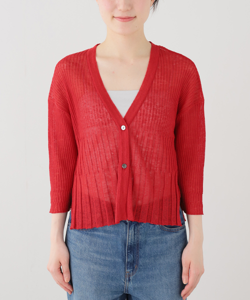 ENRICA エンリカ Vネックカーディガン KNIT 231（カーディガン/ボレロ