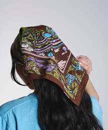 BINDU | (BINDU)ACAPULCO 64㎝ MAP SCARF(バンダナ/スカーフ)