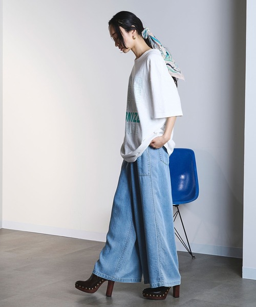 BINDU(ビンドゥー)の「(BINDU)ACAPULCO 64㎝ MAP SCARF(バンダナ/スカーフ・レディース・ベージュ/ブラウン・ONE SIZE)」の9枚目の写真