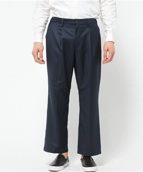 Lui's（ルイス）の「Lui's（ルイス) ウエストギャザーワイドトラウザーパンツ（その他パンツ・メンズ・ブラック/ネイビー・MEDIUM/SMALL）」の5枚目の写真