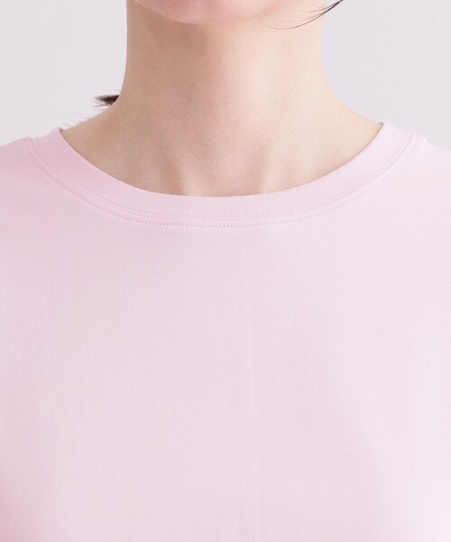 OPAQUE.CLIP(オペークドットクリップ)の「【接触冷感】リラクシーカットソー《洗濯機OK》(Tシャツ/カットソー・レディース・ホワイト/ベビーピンク/ブラック/チャコールグレー・38/40/42)」の13枚目の写真