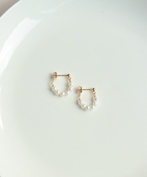 【WEB限定】silver925 淡水パールピアス
