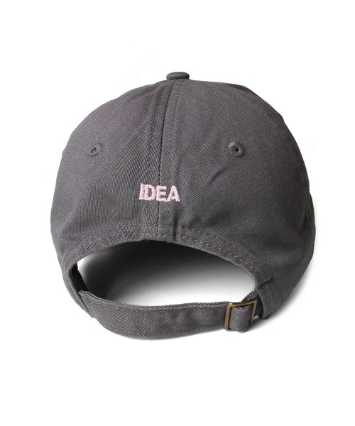 IDEA BOOKS(アイディアブックス)の「IDEA BOOKS / アイディアブックス BOY NEXT DOOR HAT(キャップ・メンズ・チャコールグレー・FREE)」の2枚目の写真