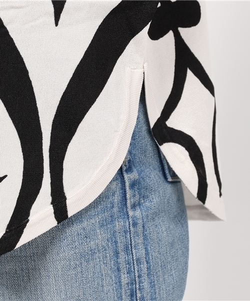 Desigual（デシグアル）の「「Desigual/デシグアル」幾何学模様ニット（ニット/セーター・レディース・ホワイト系その他・X-LARGE/MEDIUM/SMALL/LARGE/XX-LARGE）」の7枚目の写真