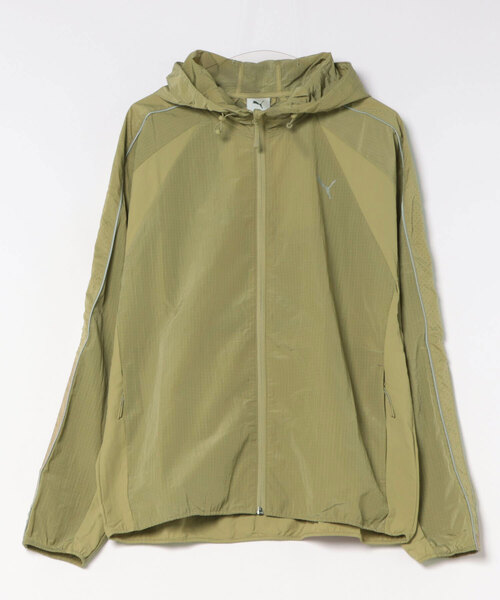 PUMA（プーマ）の「PUMA/プーマ RUNCOLLECTIVE T7 RELA ジャケット 639084（その他アウター・メンズ・黄土色系/ダークグレー・M/XL）」の2枚目の写真