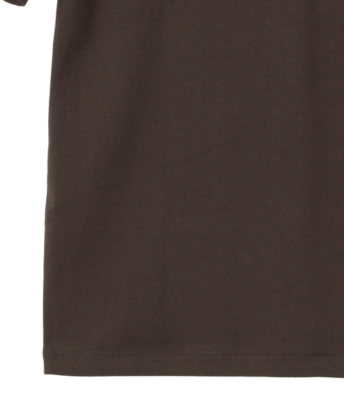 martinique(マルティニーク)の「《追加》《定番》フライス半袖Tシャツ(Tシャツ/カットソー・レディース・ブラウン/ブラック/ネイビー・FREE)」の8枚目の写真