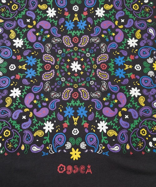 go slow caravan（ゴースローキャラバン）の「Drymix ペイズリー ノースリーブ BIG TEE（タンクトップ・メンズ・イエロー/アイボリー/ブラック系その他2/ミント・LARGE/MEDIUM）」の12枚目の写真
