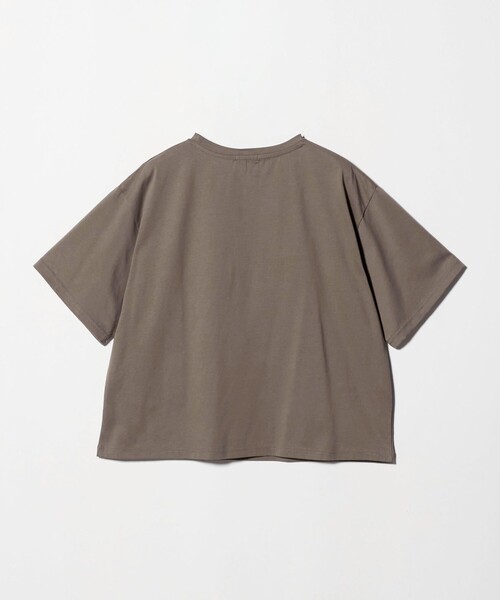 A DAY IN THE LIFE UNITED ARROWS（アデイインザライフユナイテッドアローズ）の「シルケット天竺 エンブロイダリー Tシャツ ‐UVカット・接触冷感‐＜A DAY IN THE LIFE＞（Tシャツ/カットソー・レディース・ライトグレー/オフホワイト/モカ/ネイビー・FREE）」の13枚目の写真
