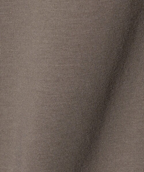 A DAY IN THE LIFE UNITED ARROWS（アデイインザライフユナイテッドアローズ）の「シルケット天竺 エンブロイダリー Tシャツ ‐UVカット・接触冷感‐＜A DAY IN THE LIFE＞（Tシャツ/カットソー・レディース・ライトグレー/オフホワイト/モカ/ネイビー・FREE）」の17枚目の写真