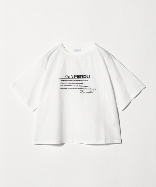 A DAY IN THE LIFE UNITED ARROWS（アデイインザライフユナイテッドアローズ）の「シルケット天竺 エンブロイダリー Tシャツ ‐UVカット・接触冷感‐＜A DAY IN THE LIFE＞（Tシャツ/カットソー・レディース・ライトグレー/オフホワイト/モカ/ネイビー・FREE）」の20枚目の写真