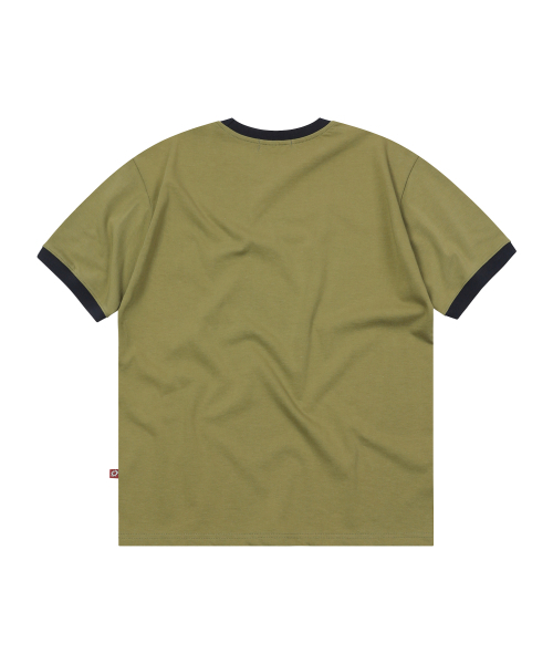 S'EST(エスイーエスティー)の「Miss You Ringer T-shirts Black(Tシャツ/カットソー・メンズ・オリーブ・SMALL/MEDIUM/LARGE)」の2枚目の写真