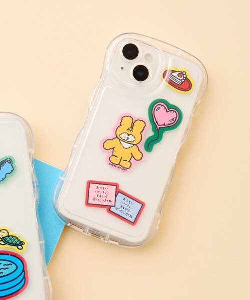 シャカシャカiphoneケース[ぽっこしコラボ]（スマホケース/カバー