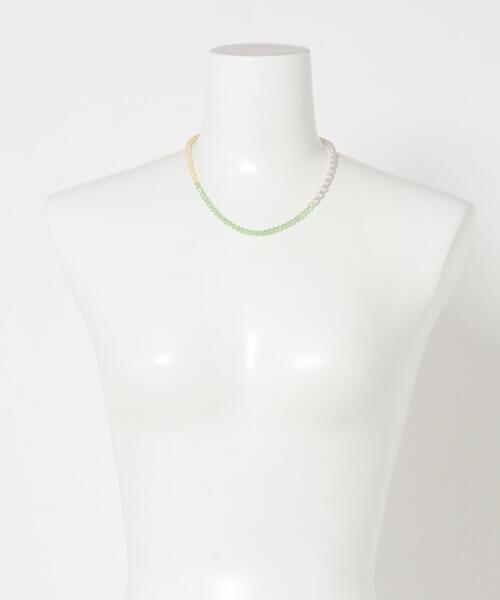 URBAN RESEARCH Sonny Label（アーバンリサーチサニーレーベル）の「パールミックスビーズネックレス（ネックレス・レディース・グリーン・ONE）」の6枚目の写真