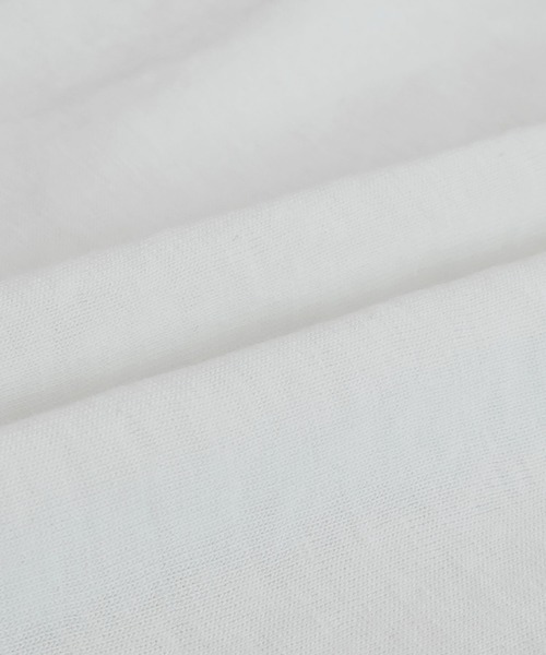 ad thie(アドティエ)の「レース ヘム ノースリーブ チュニック トップス(Tシャツ/カットソー・レディース・オフホワイト/ブラック・FREE)」の22枚目の写真