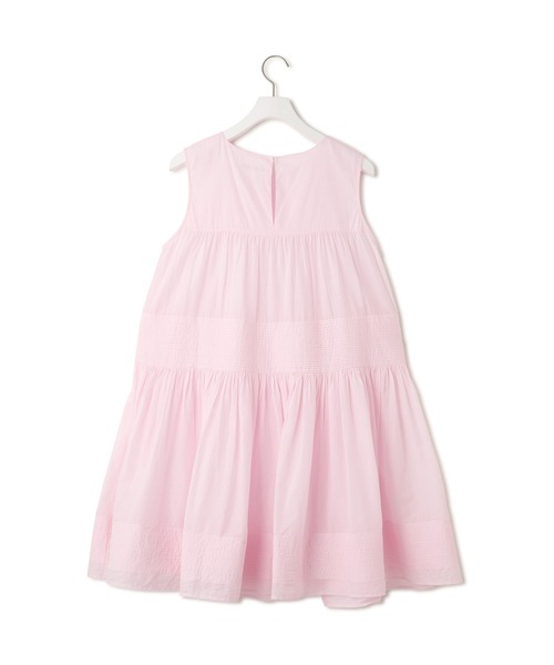 ADAM ET ROPE'(アダムエロペ)の「【AAYUSHI for ADAM ET ROPE'】別注Cotton voile tunic(チュニック・レディース・ブルー/ブラック/ピンク・FREE)」の6枚目の写真