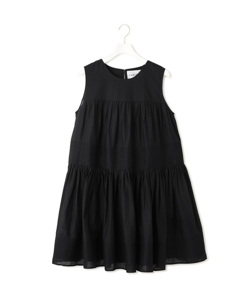 ADAM ET ROPE'(アダムエロペ)の「【AAYUSHI for ADAM ET ROPE'】別注Cotton voile tunic(チュニック・レディース・ブルー/ブラック/ピンク・FREE)」の14枚目の写真