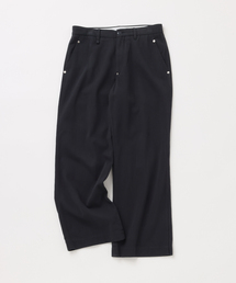 【FOLL / フォル】loose woven straight fit chino