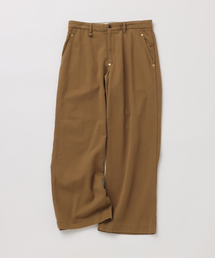 【FOLL / フォル】loose woven straight fit chino
